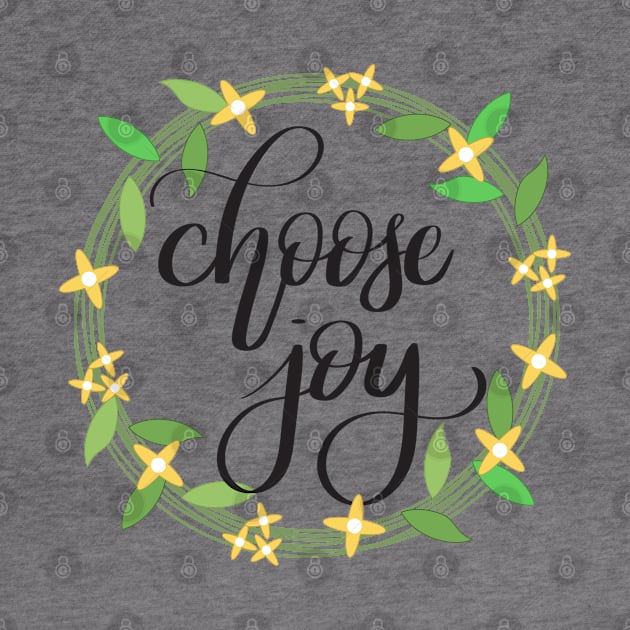 Choose Joy Typography by Kelly Gigi